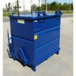 CONTENEDOR CON FONDO ABATIBLE CON ESTRIBOS ARTICULADOS - Imagen 3