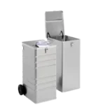 CONTENEDOR DE DOCUMENTOS CONFIDENCIALES 240L - Imagen 2