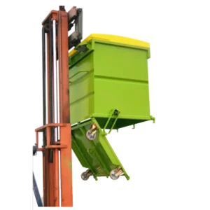 CONTENEDOR CON FONDO ABATIBLE CON TAPA POLIURETANO