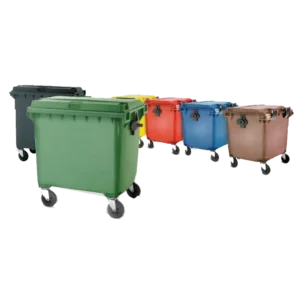 CONTENEDOR DE 1100 LITROS VARIOS COLORES