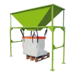 TOLVA DE LLENADO BIG BAG TBP08000 SOBRE ESTRUCTURA 830 LITROS ANCHO ESPECIAL - Imagen 1