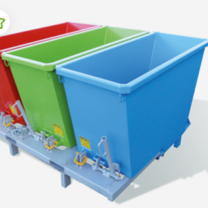 VOLQUETE BASCULANTE CON COMPARTIMENTOS